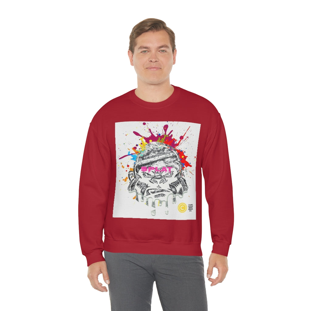 Splatter Brained 1: Blank Canvas Crewneck