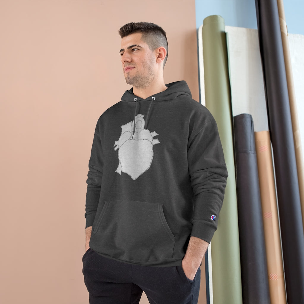 DIY "Painted Heart's Hoodie.": Variant 3