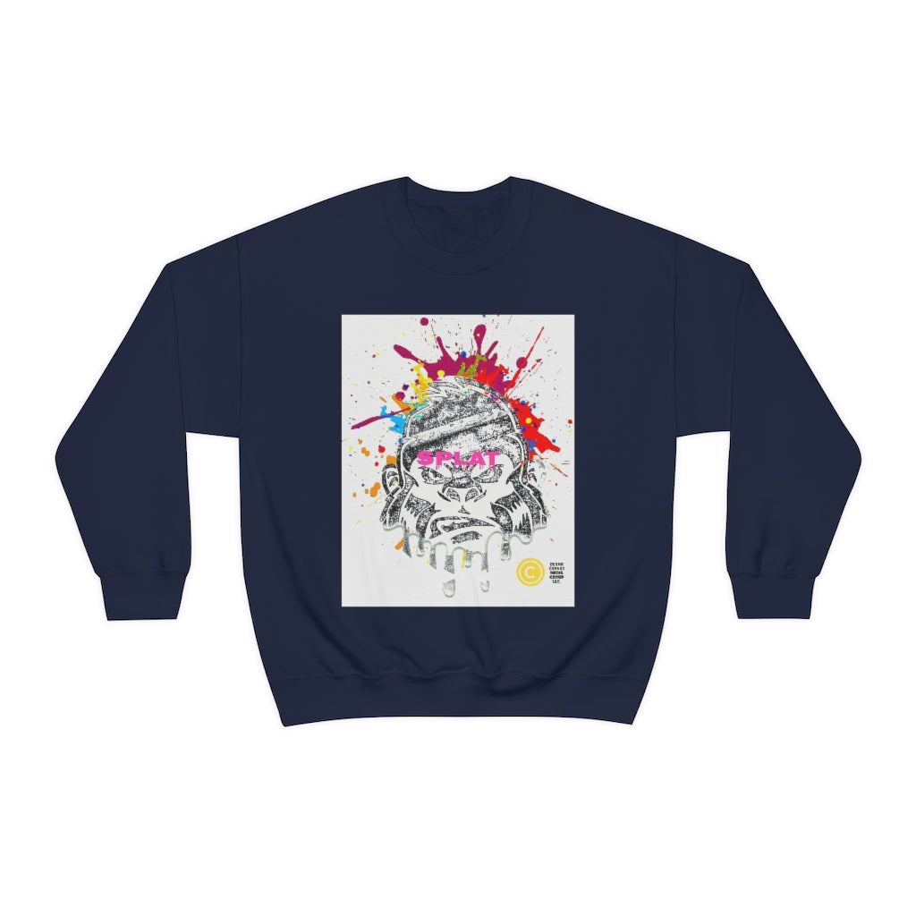 Splatter Brained 1: Blank Canvas Crewneck