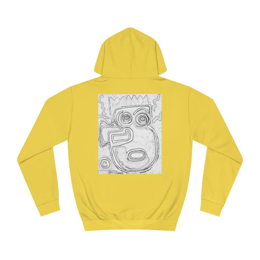 DIY Blank Canvas Backed Hoodie. "I Just Saw A Basquiat."