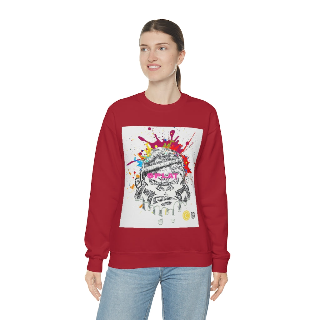 Splatter Brained 1: Blank Canvas Crewneck