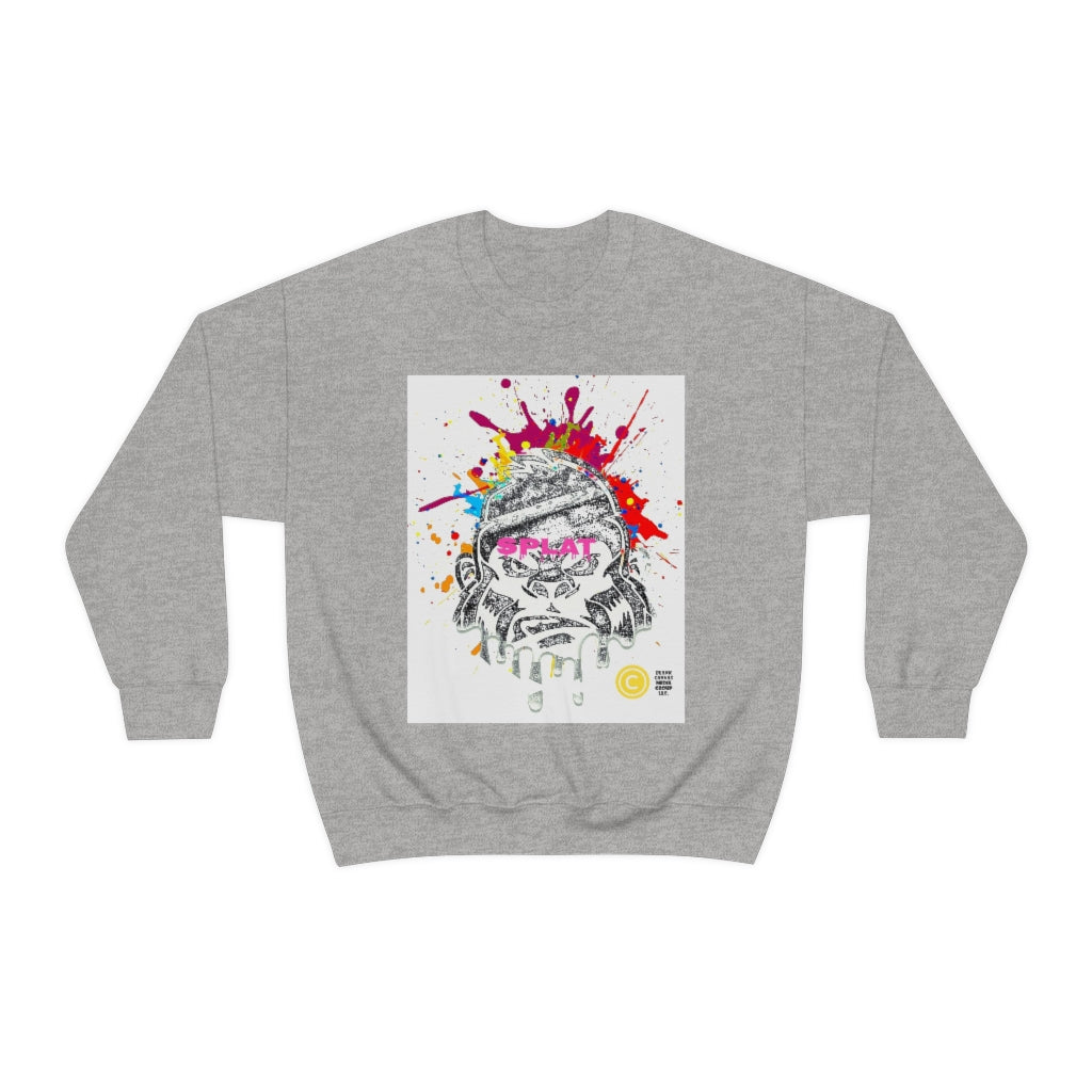 Splatter Brained 1: Blank Canvas Crewneck