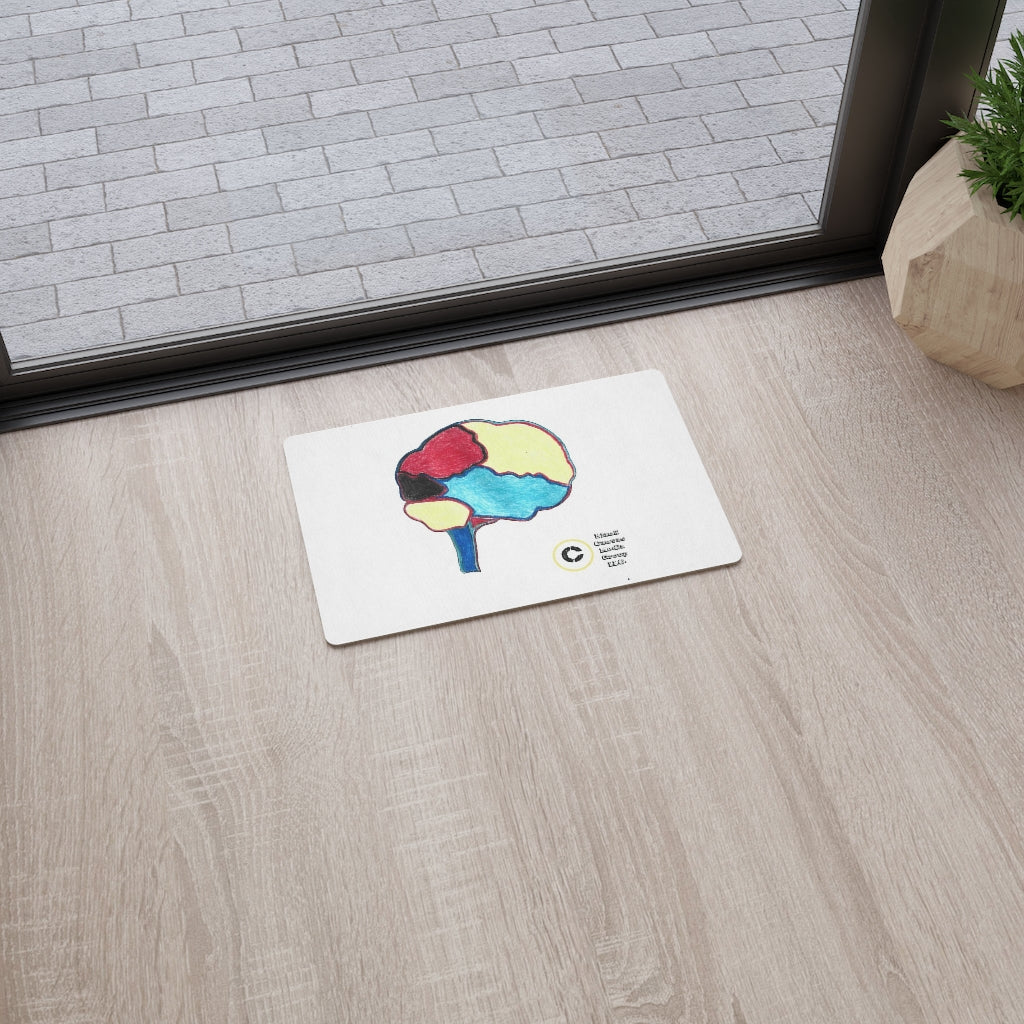 Super Branding Brain Floor Mat