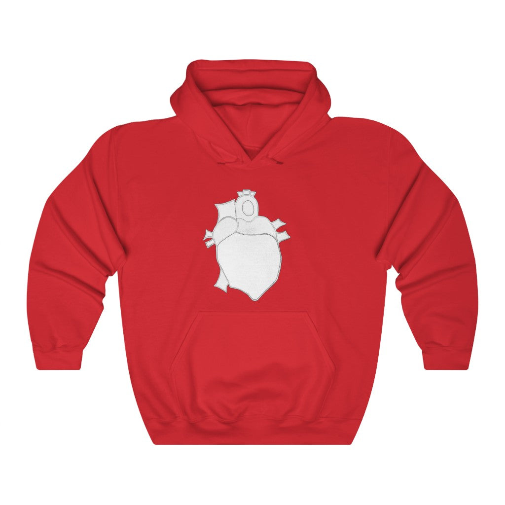 DIY "Painted Heart's Hoodie.": Variant 2