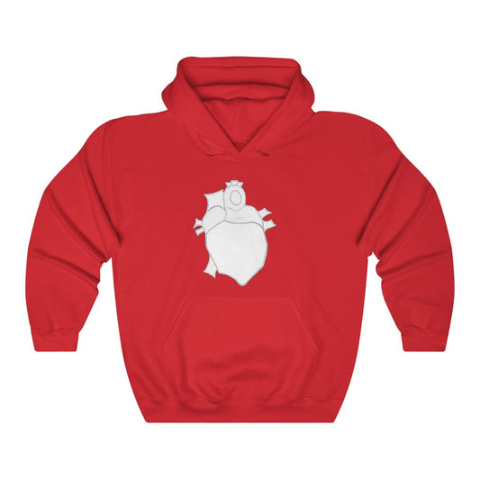 DIY "Painted Heart's Hoodie.": Variant 2