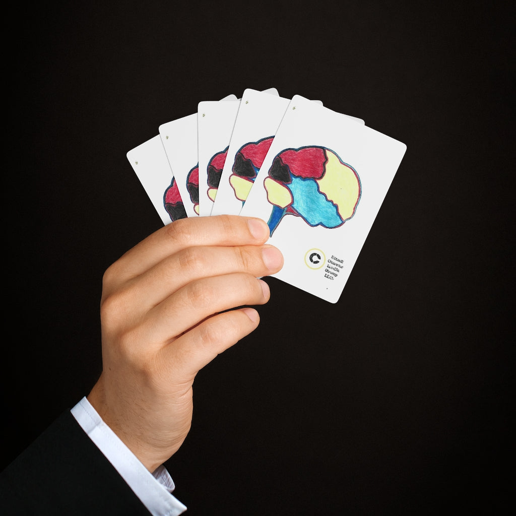 Super Branding Brain Custom Poker Cards