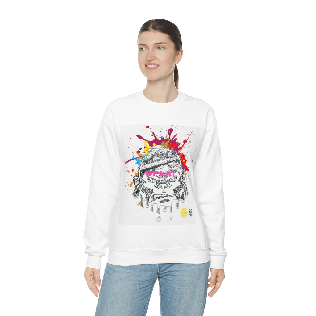 Splatter Brained 1: Blank Canvas Crewneck