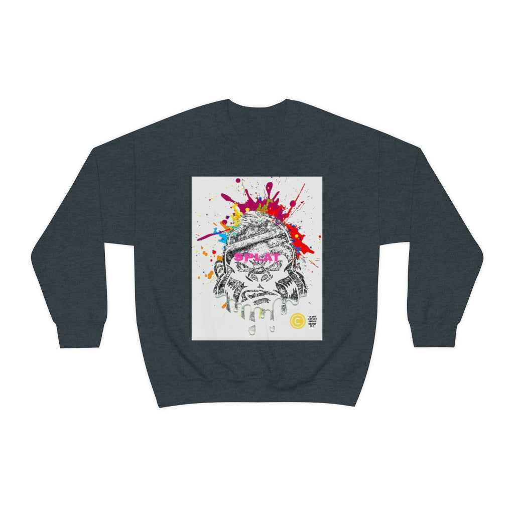 Splatter Brained 1: Blank Canvas Crewneck