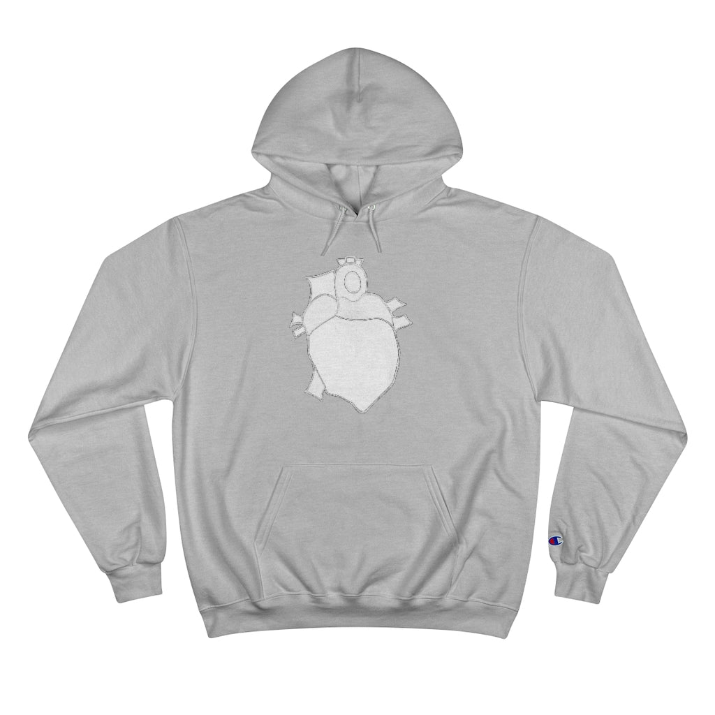 DIY "Painted Heart's Hoodie.": Variant 3