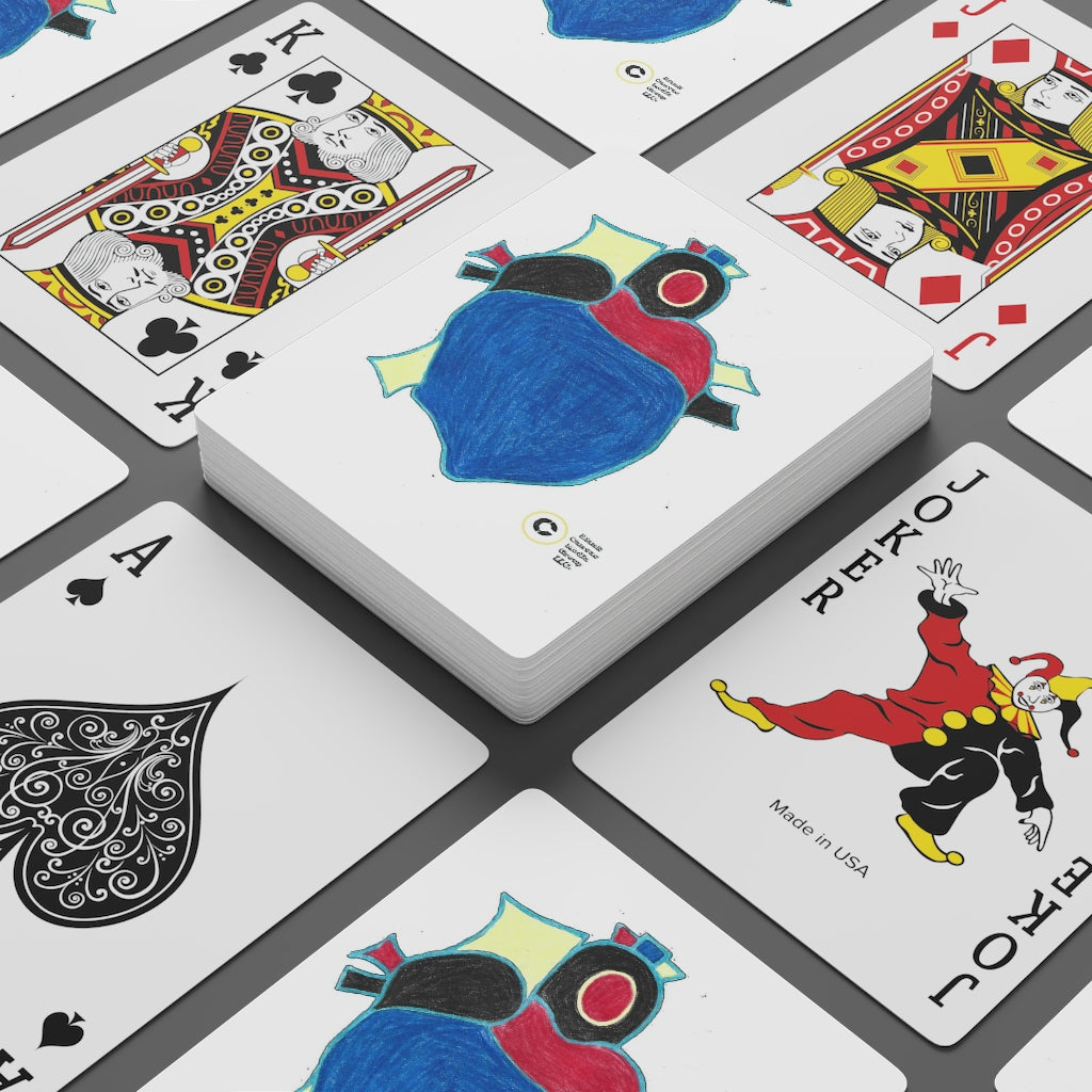 Have a Heart Custom Poker Cards
