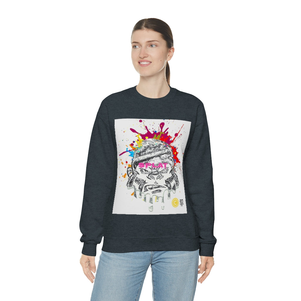 Splatter Brained 1: Blank Canvas Crewneck