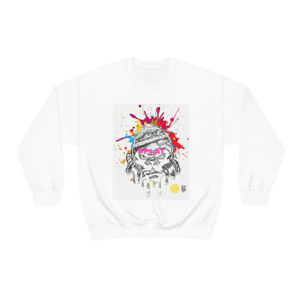 Splatter Brained 1: Blank Canvas Crewneck