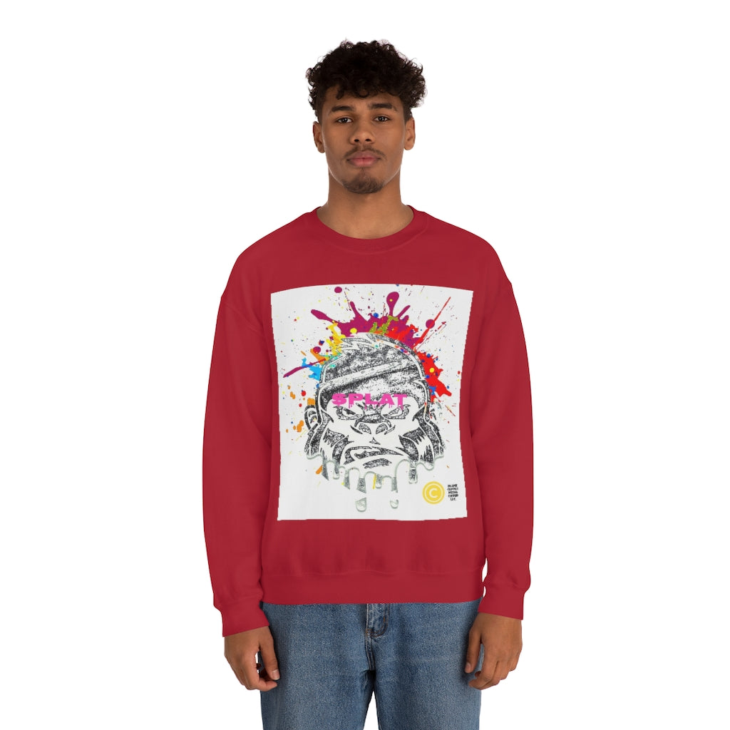 Splatter Brained 1: Blank Canvas Crewneck