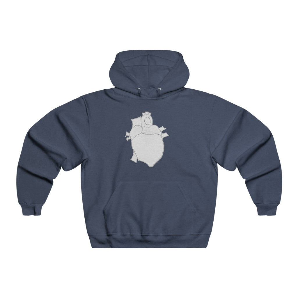 DIY "Painted Heart's Hoodie.": Variant 1