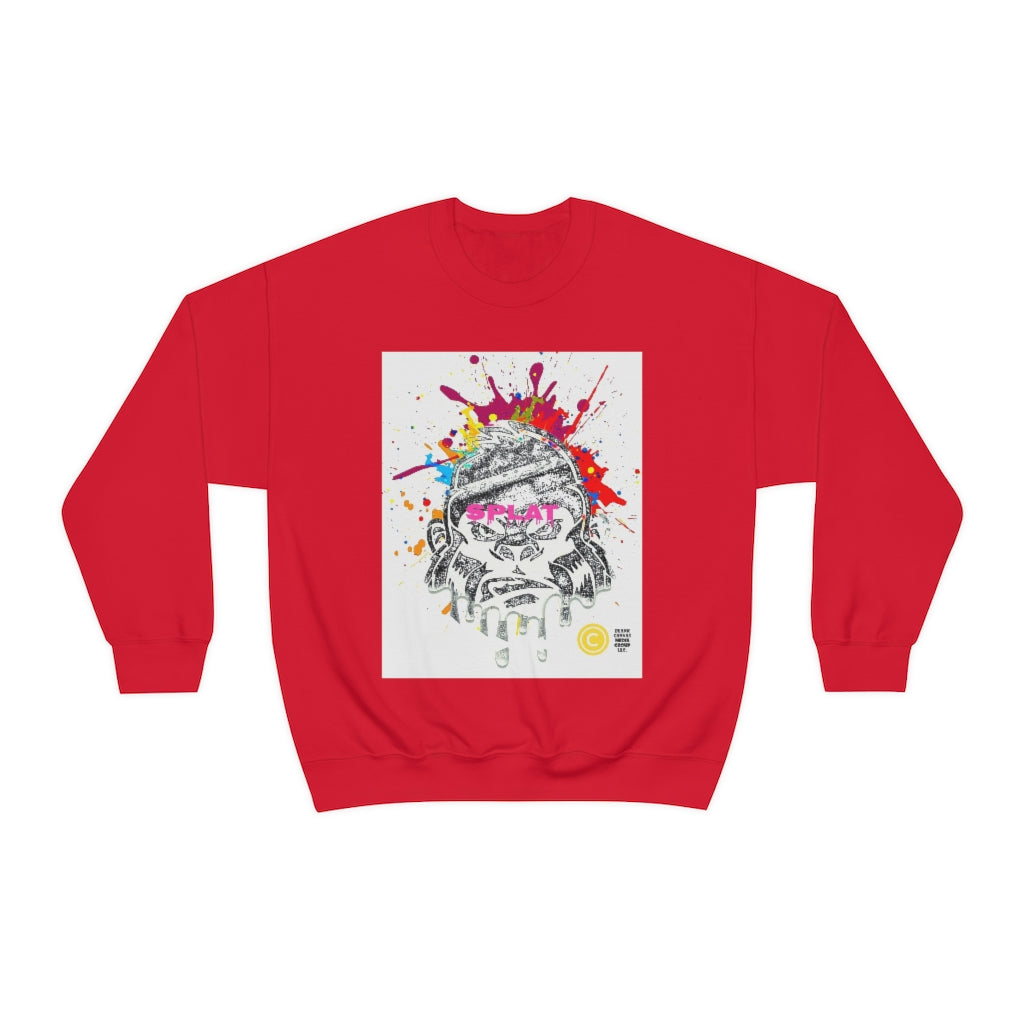 Splatter Brained 1: Blank Canvas Crewneck