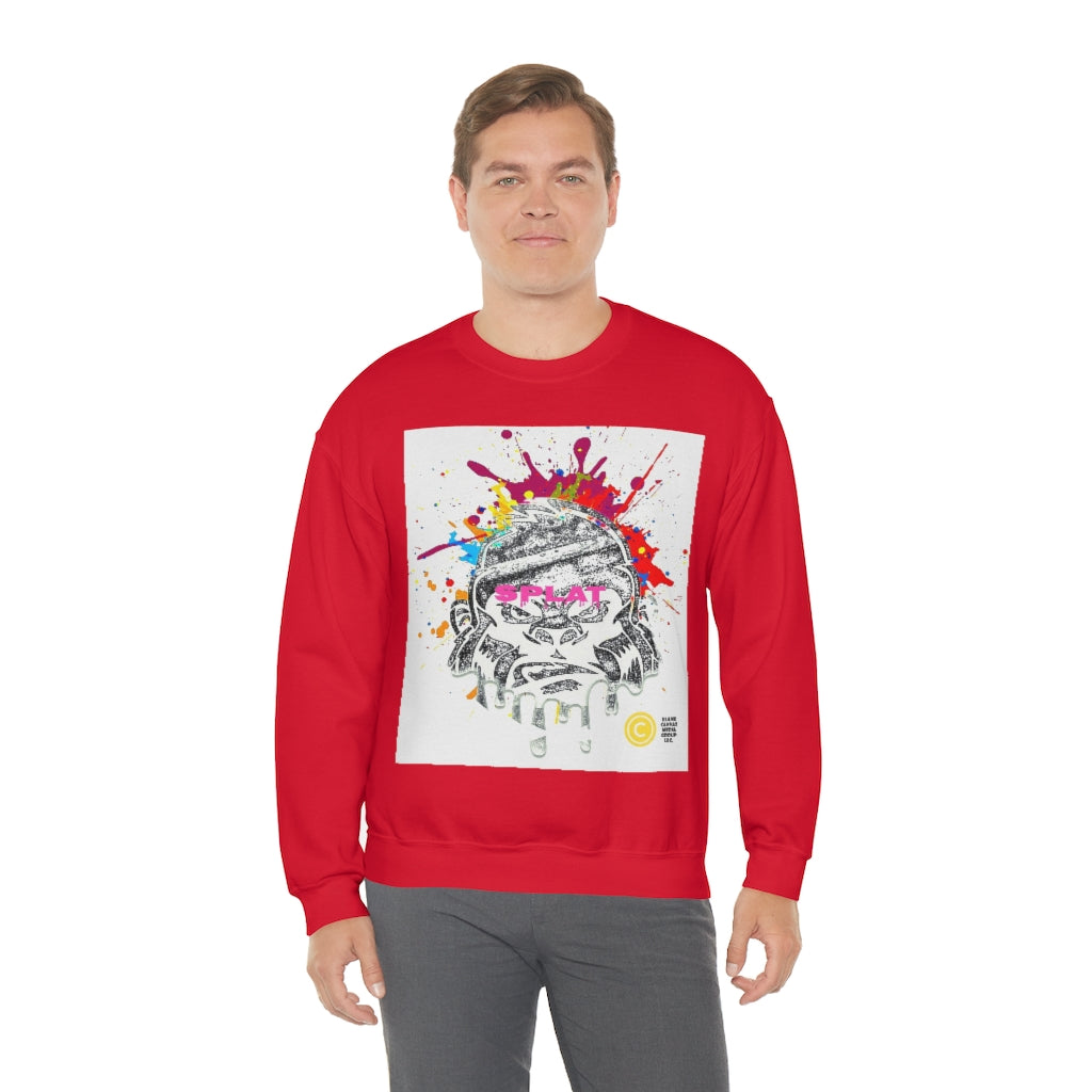Splatter Brained 1: Blank Canvas Crewneck