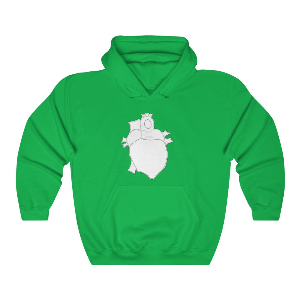 DIY "Painted Heart's Hoodie.": Variant 2