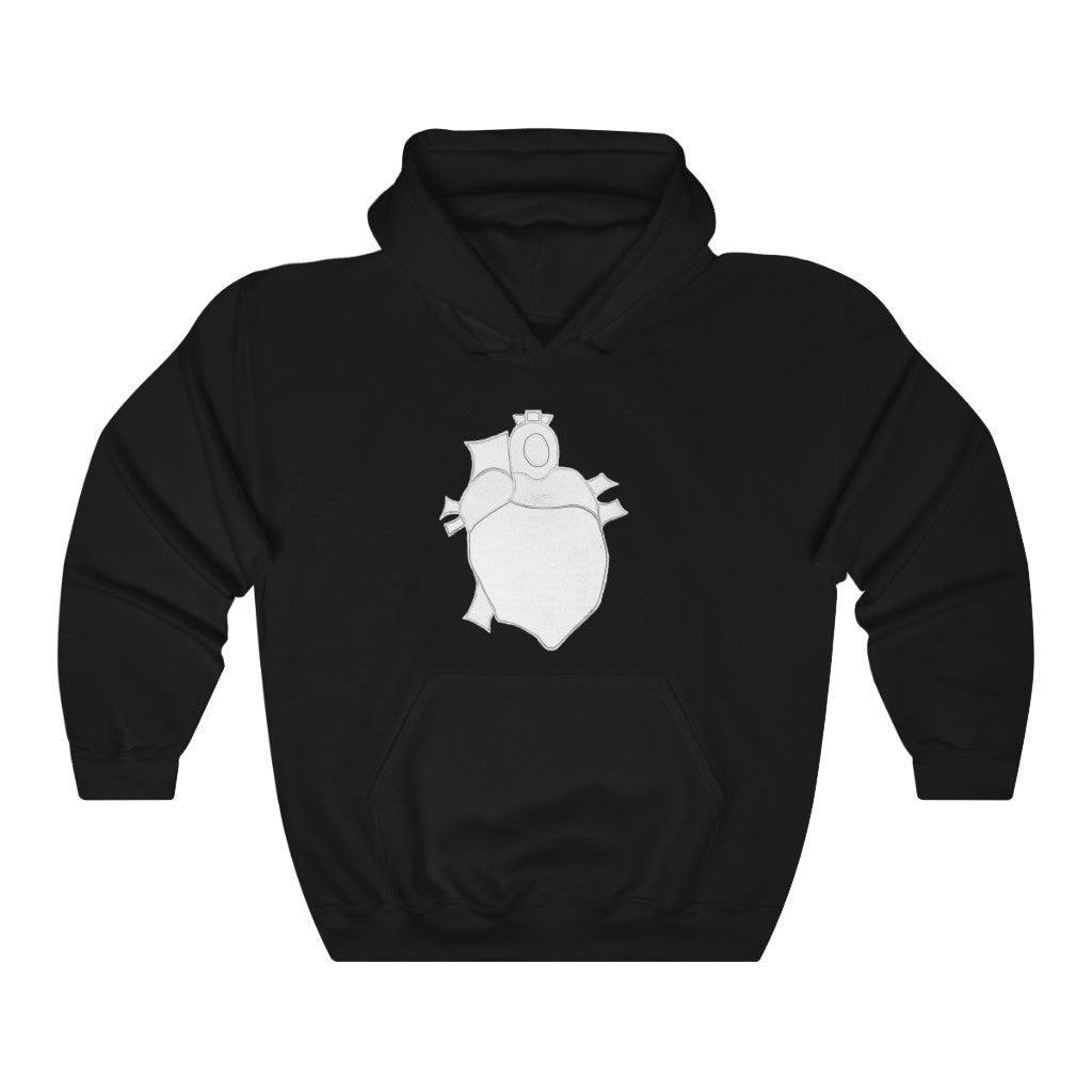 DIY "Painted Heart's Hoodie.": Variant 2