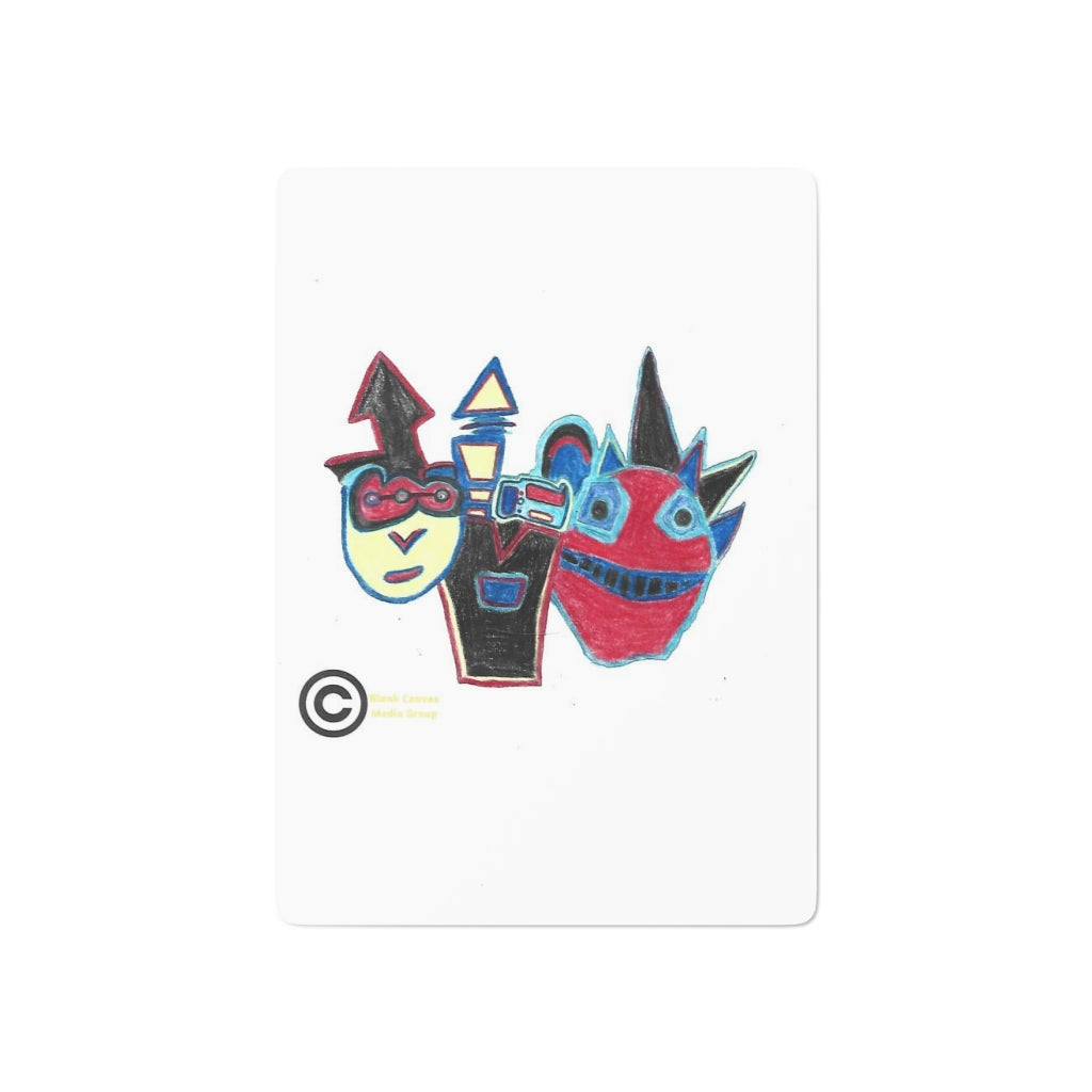 Mt. Paintmore Poker Cards: Version 1