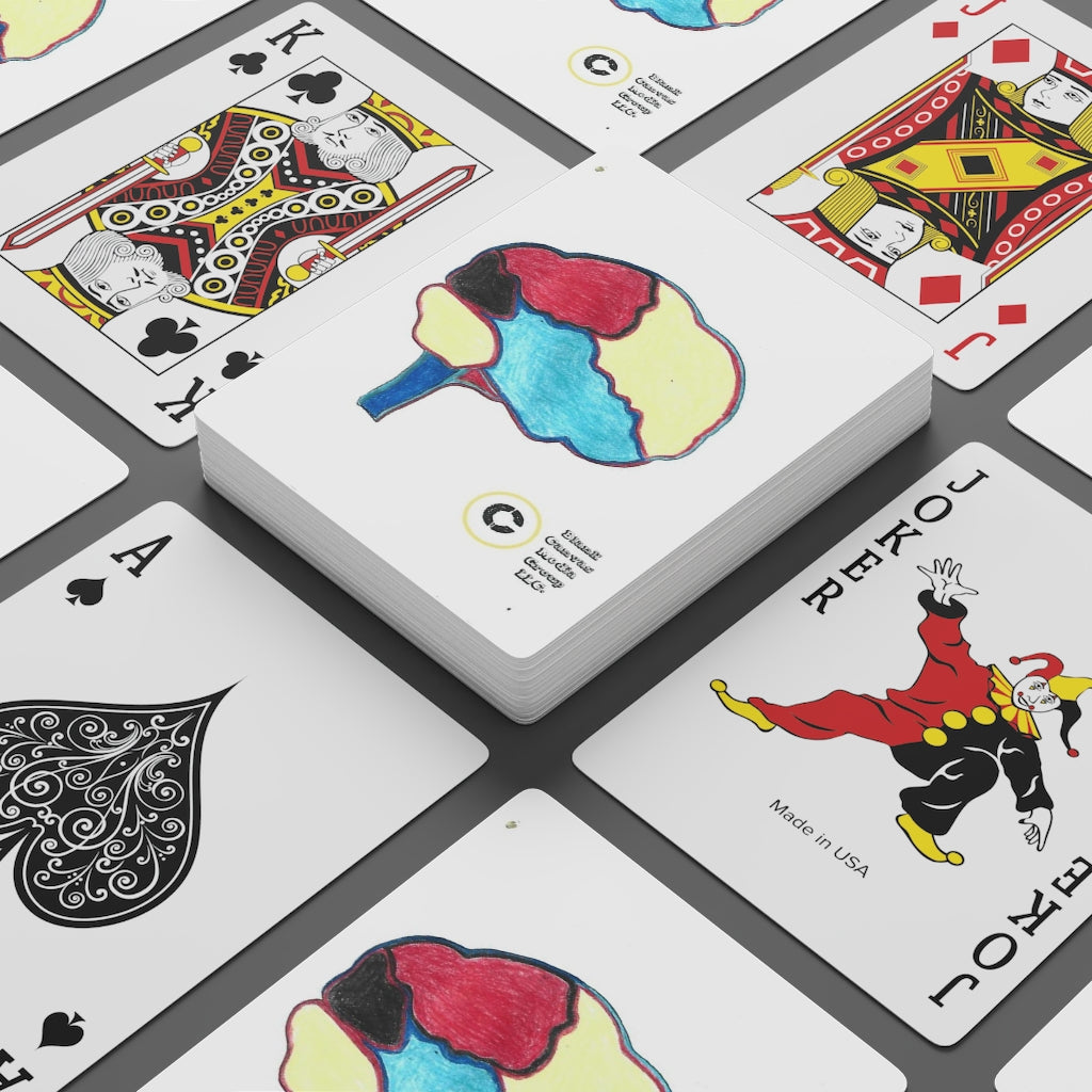 Super Branding Brain Custom Poker Cards