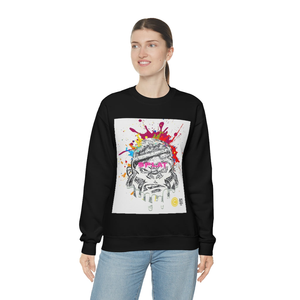 Splatter Brained 1: Blank Canvas Crewneck