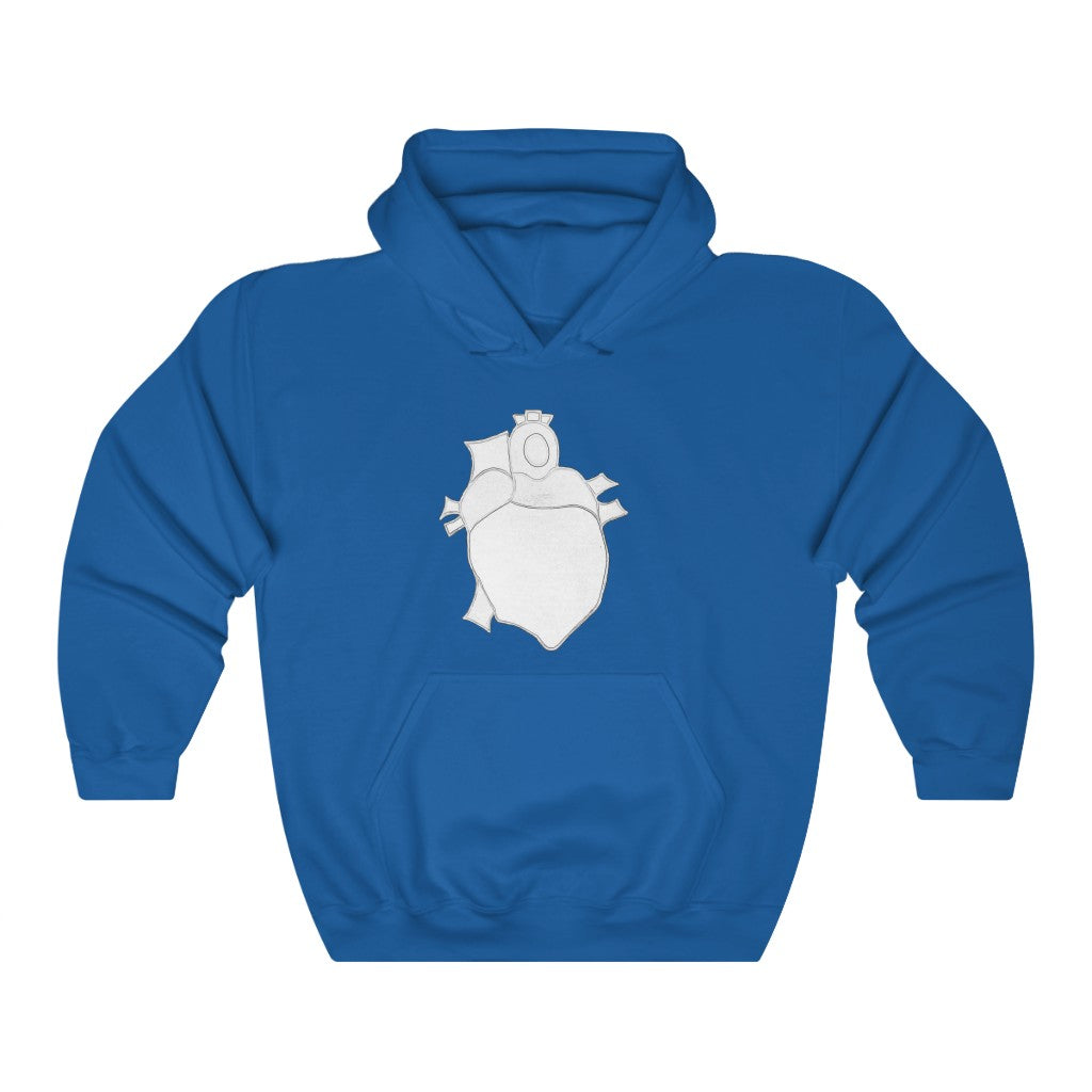 DIY "Painted Heart's Hoodie.": Variant 2