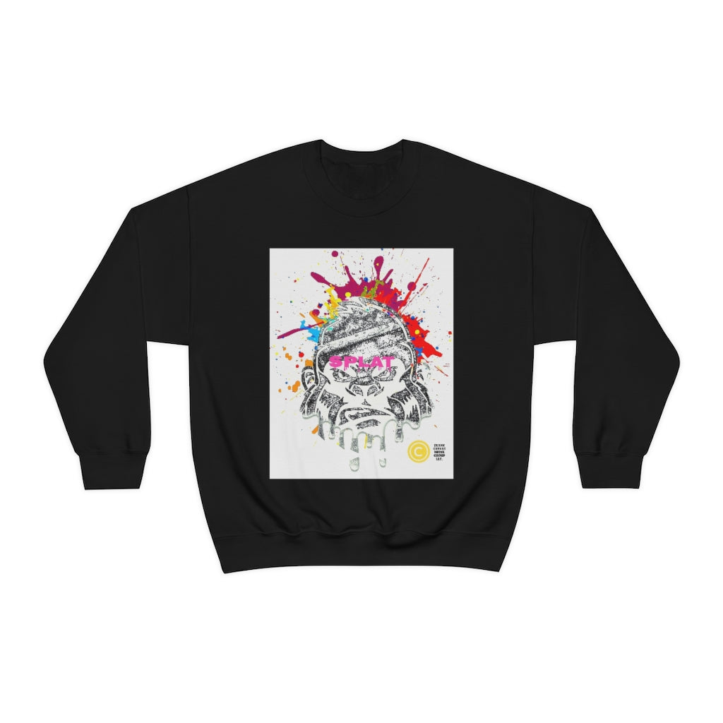 Splatter Brained 1: Blank Canvas Crewneck