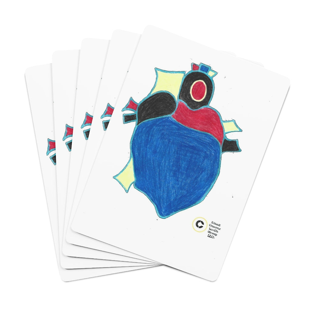 Have a Heart Custom Poker Cards