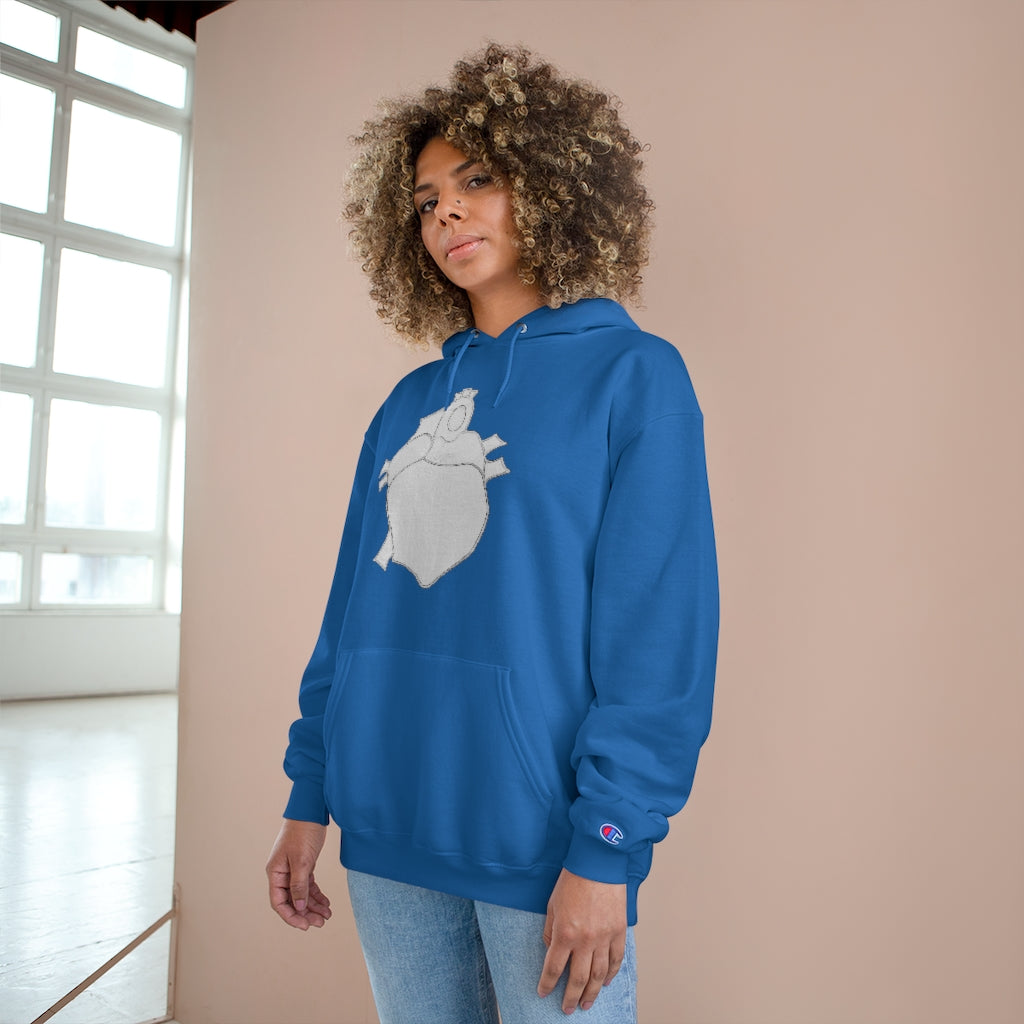 DIY "Painted Heart's Hoodie.": Variant 3