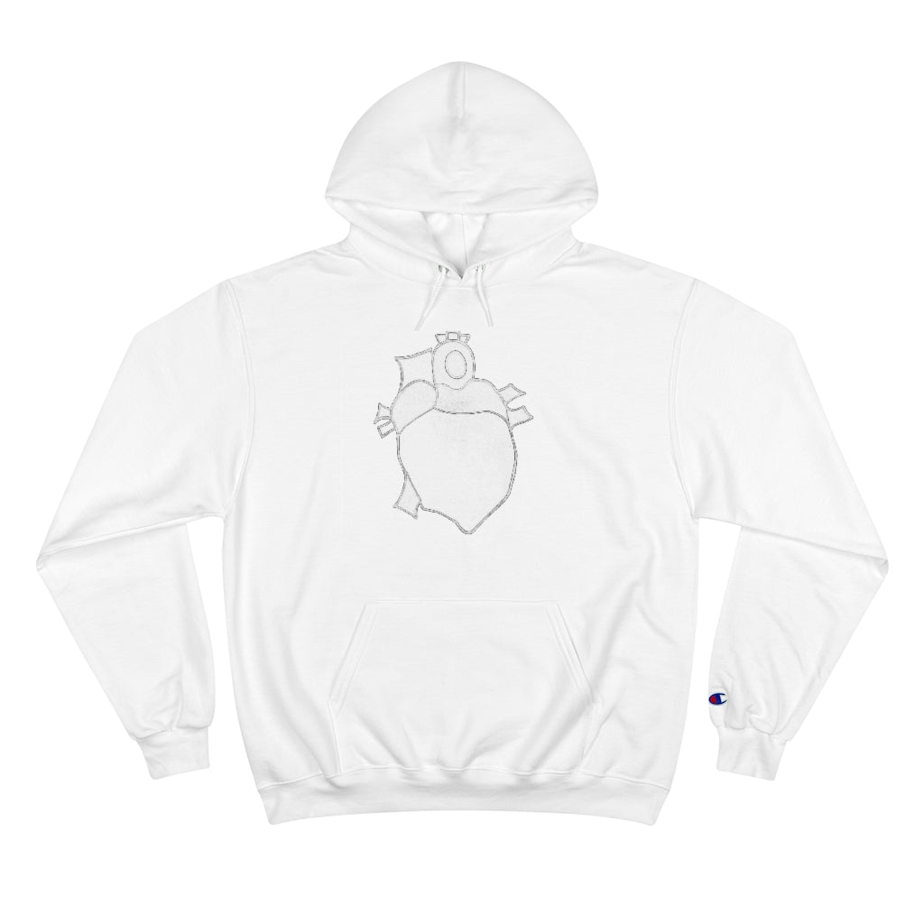 DIY "Painted Heart's Hoodie.": Variant 3