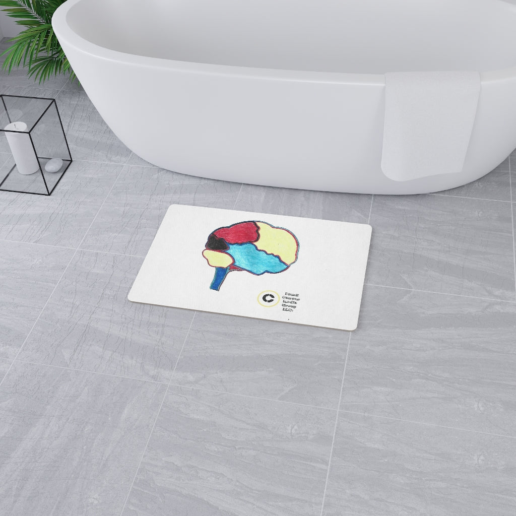Super Branding Brain Floor Mat
